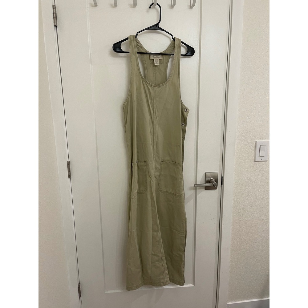 Vintage Express Beige Jumper Maxi Traditional Cotton‎ Cottagecore Dress